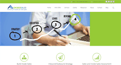 Desktop Screenshot of exceedsales.com