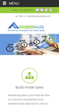 Mobile Screenshot of exceedsales.com